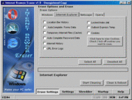 Internet Browser Eraser screenshot